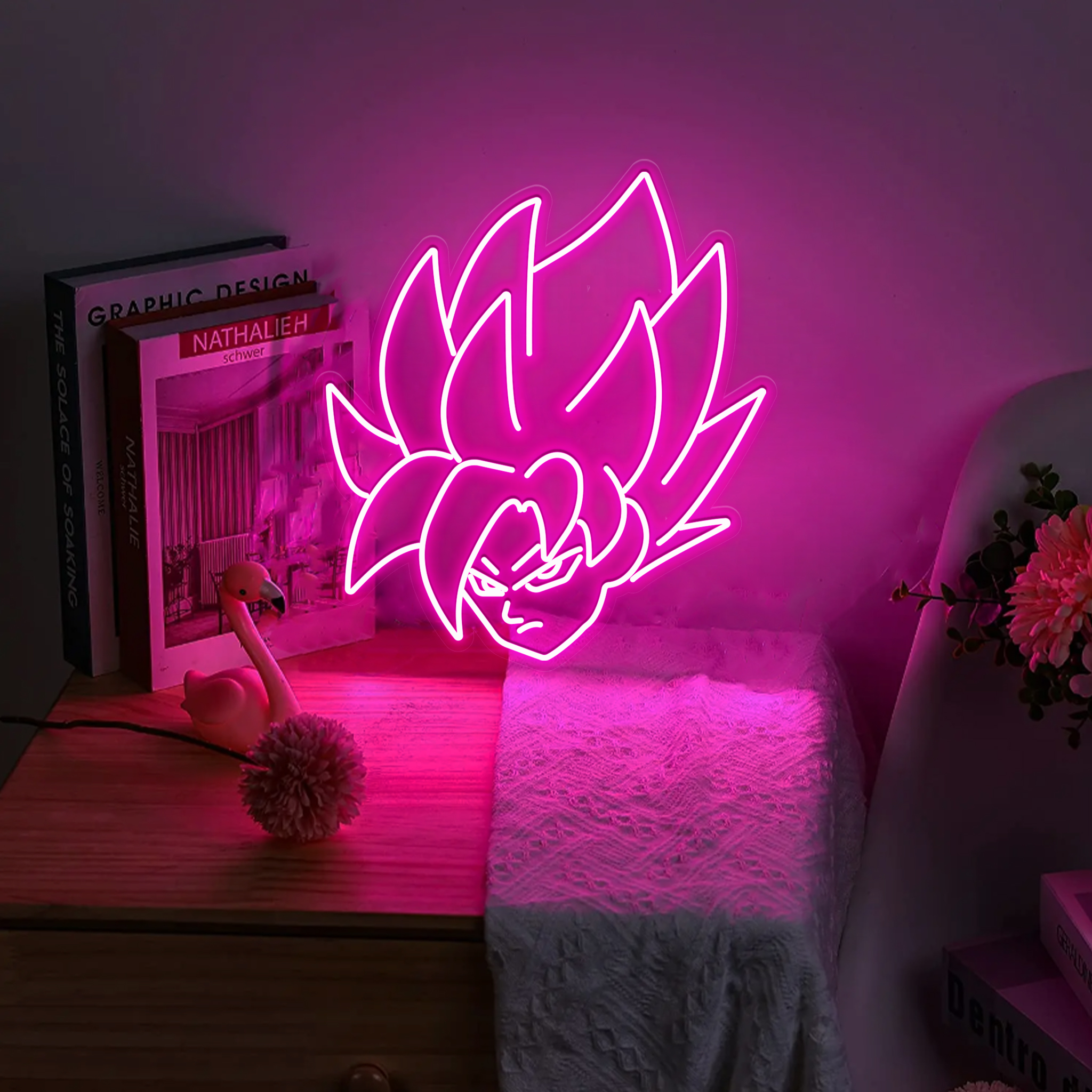 Son Goku Dragon Ball Neon Sign Anime Art Sign Decor