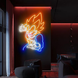 Vegeta Dragon Ball Z Neon Sign Anime Art Sign Decor