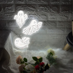 Funny Spooky UV Sign Halloween Hanging Wall Decor