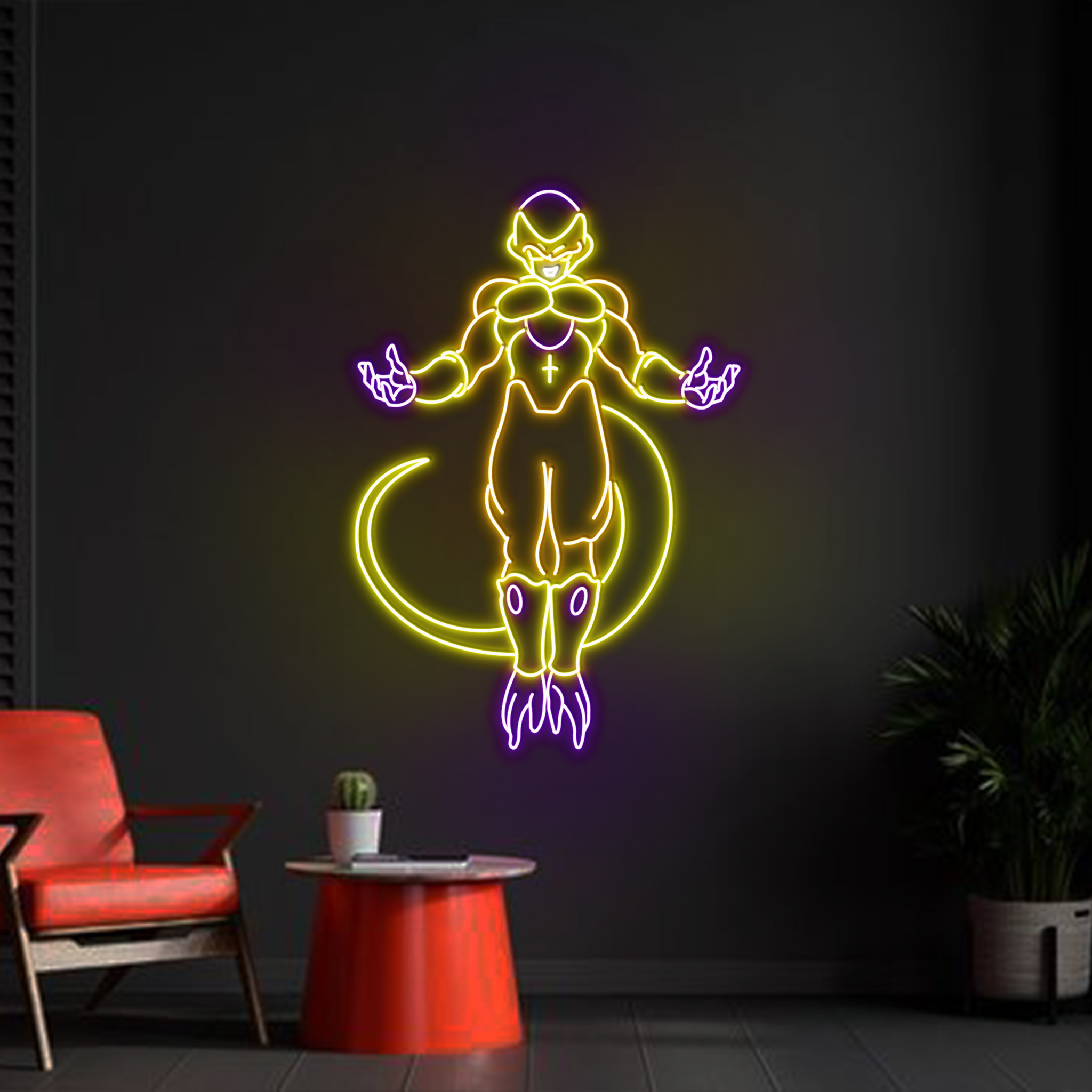 Frieza Dragon Ball Z Neon Sign Gifts For Kids