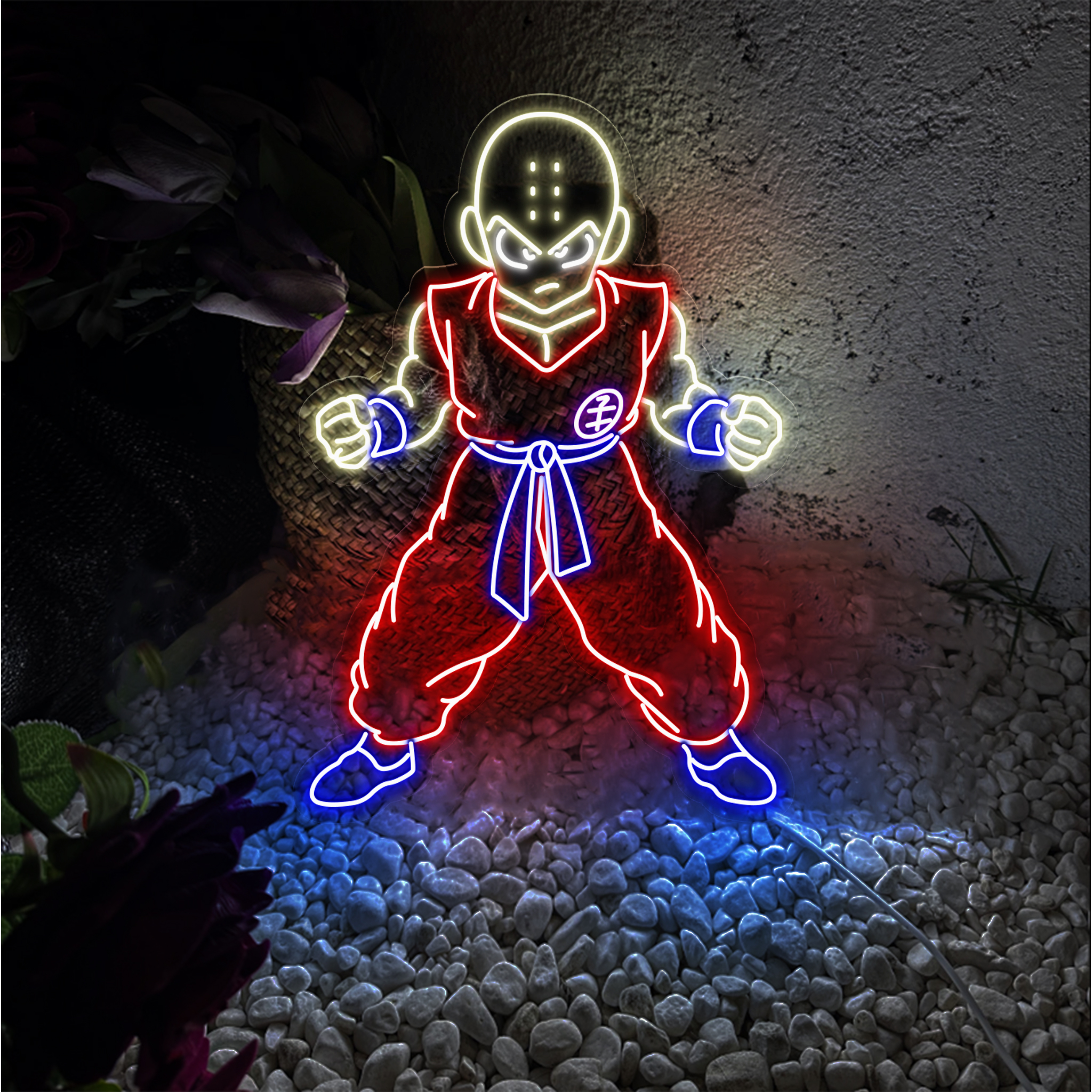 Krillin Dragon Ball Z Neon Sign Gifts For Kids