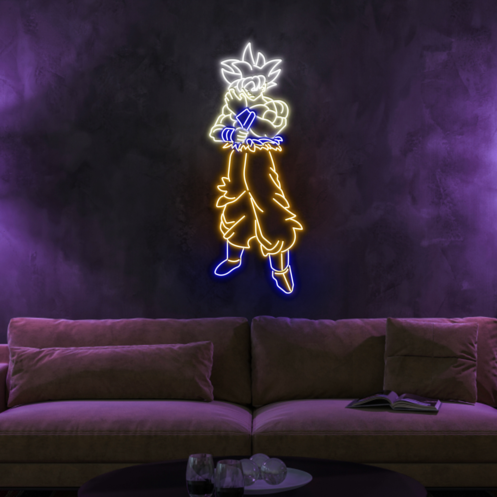 Songoku Dragon Ball Neon Sign Gifts For Kids