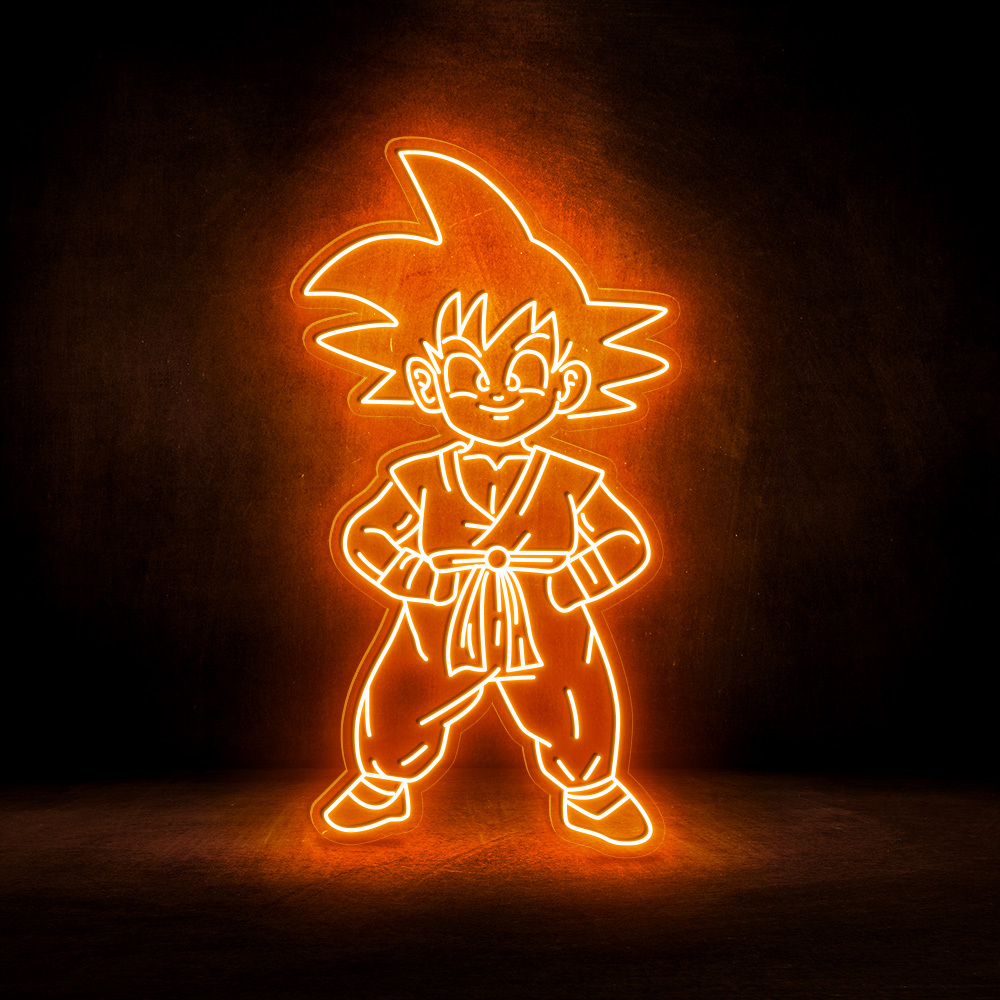 Goten Dragon Ball Z Neon Sign Anime Art Sign Decor