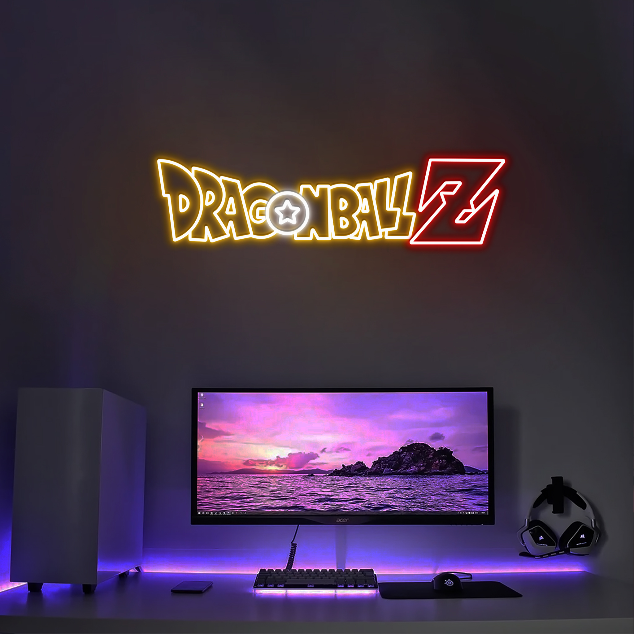 Dragon Ball Z Neon Sign LED Wall Decoration