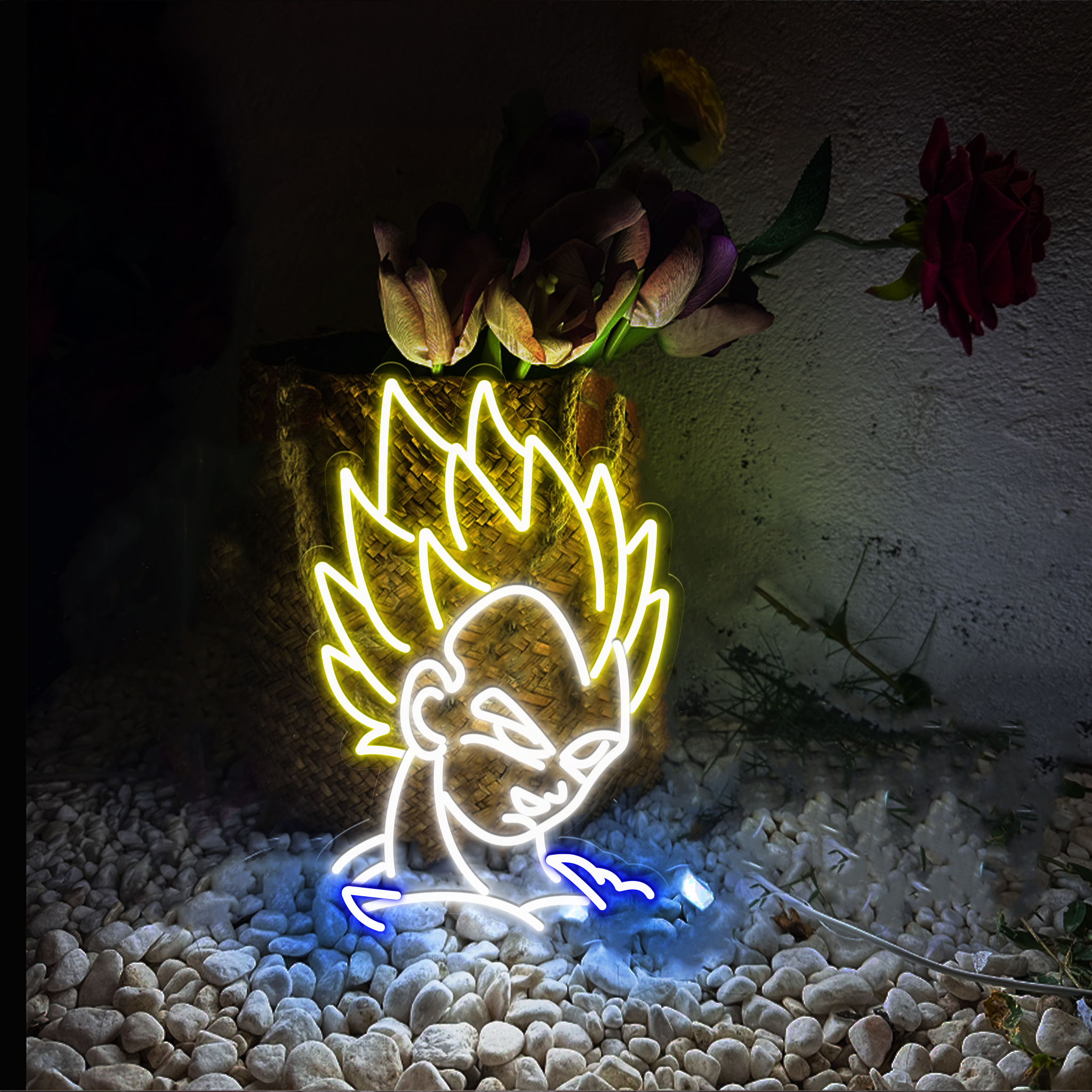 Vegeta Dragon Ball Z Neon Sign Anime Light Wall Decor