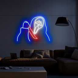 Halloween Ghost Neon Sign Halloween Wall Decor