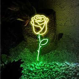 Rose Flower LED Neon Sign