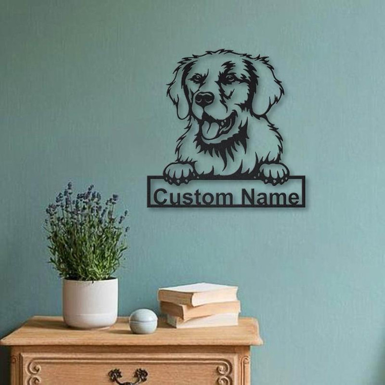Personalized Kuvasz Dog Metal Sign Art | Custom Kuvasz Dog Metal Sign | Birthday Gift | Animal Funny | Father&#39;s Day Gift