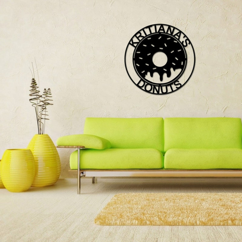 Donut Shop Sign, Personalized Donuts Sign, Donut Shop Decor, Custom Donut Shop Sign, Donut Stand Open Sign, Business Donut Sign