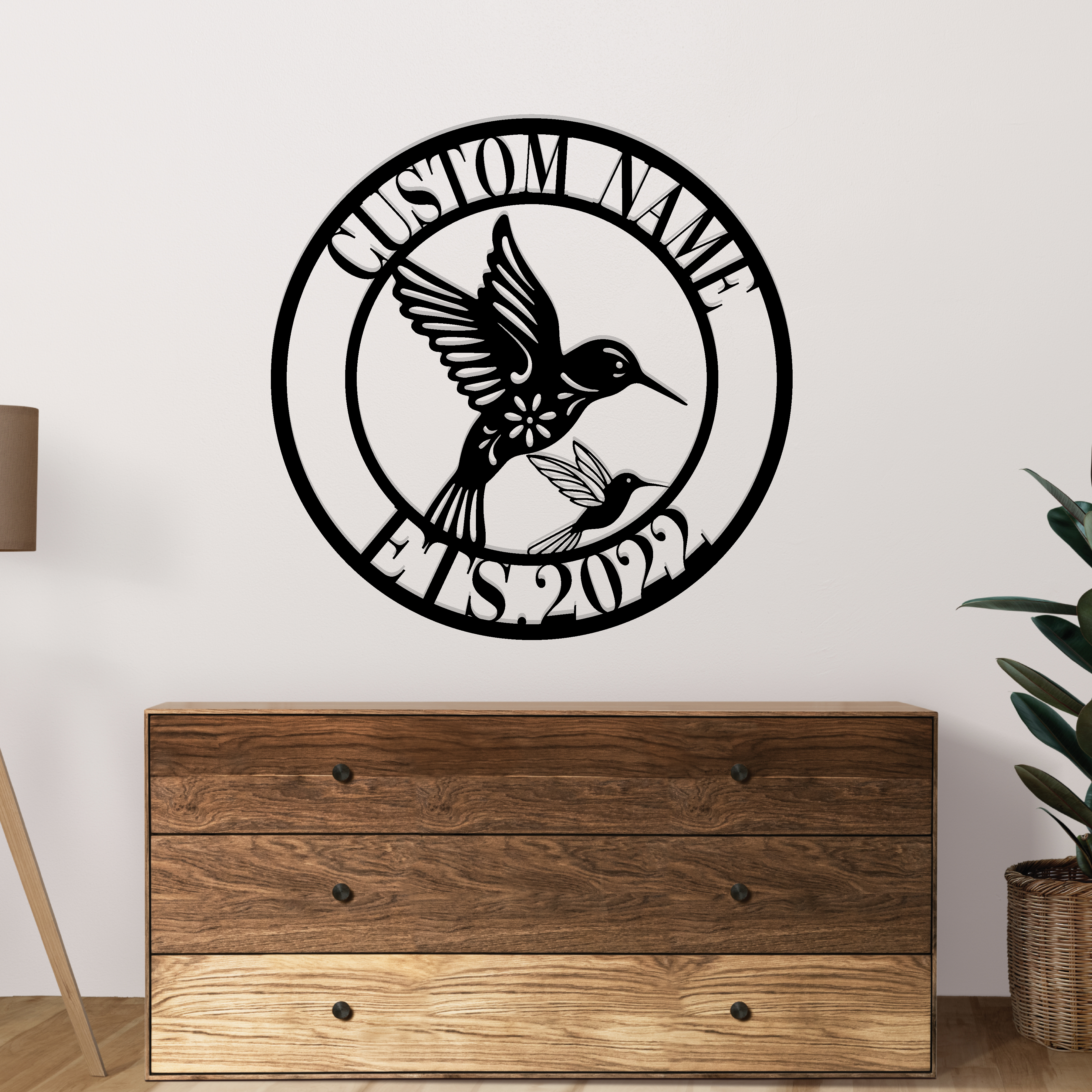 Birds Metal Signs Wall Art