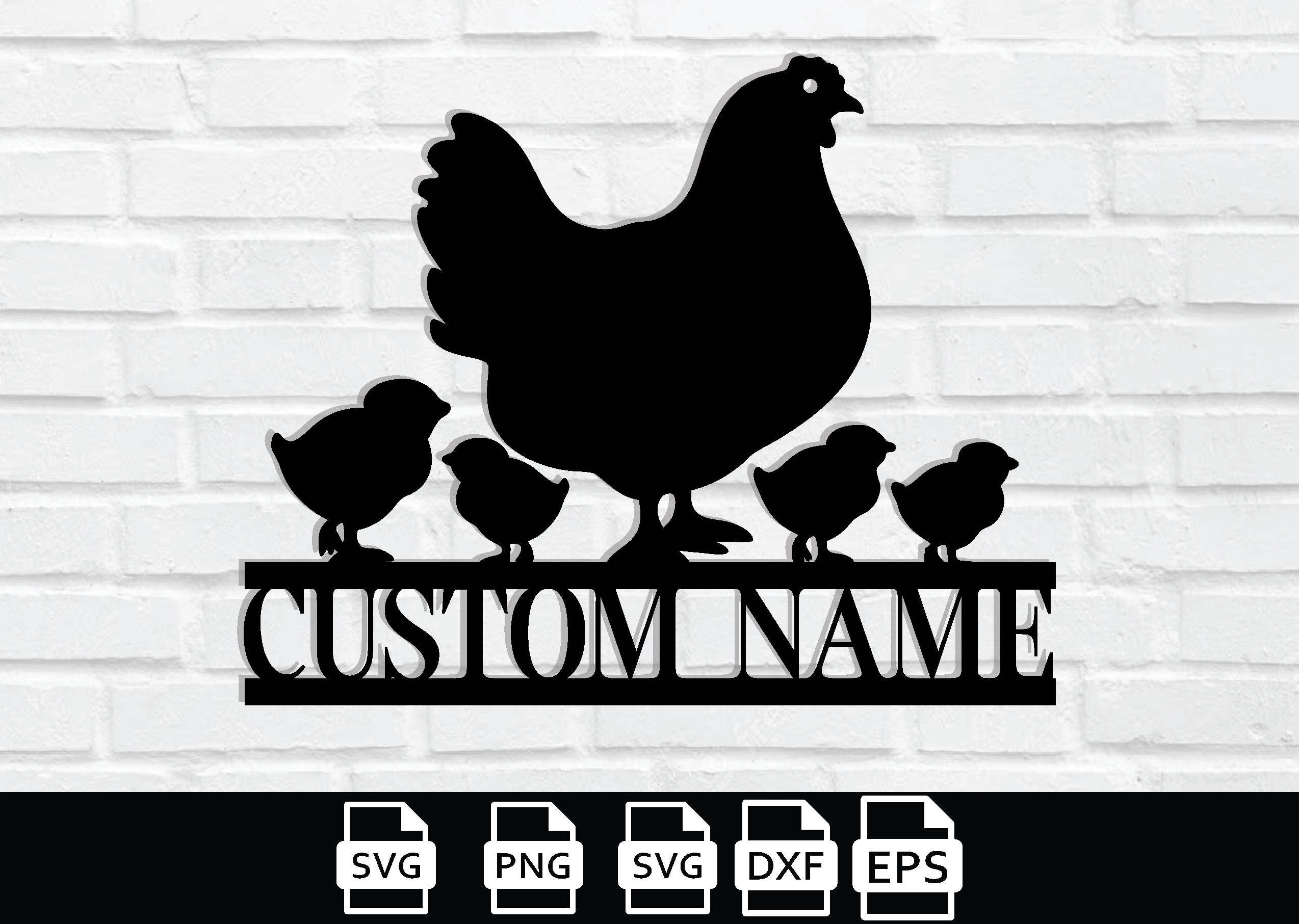 Custom Chicken Coop Metal Sign