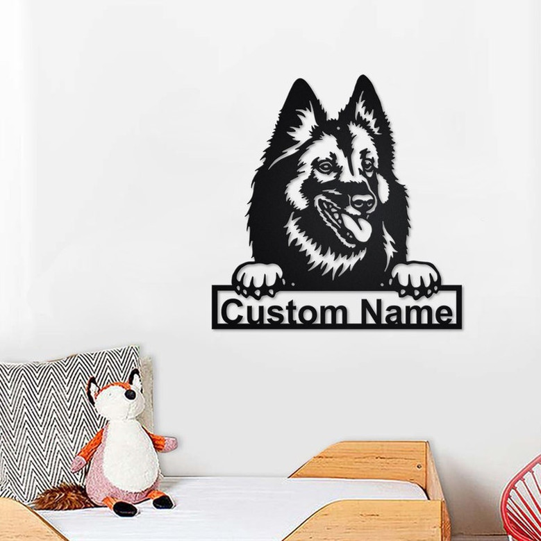 Personalized Belgian Tervuren Metal Sign | Belgian Tervuren Metal Wall Art | Dog Metal Sign | Dog Lover Gifts | Belgian Tervuren Lover Gifts
