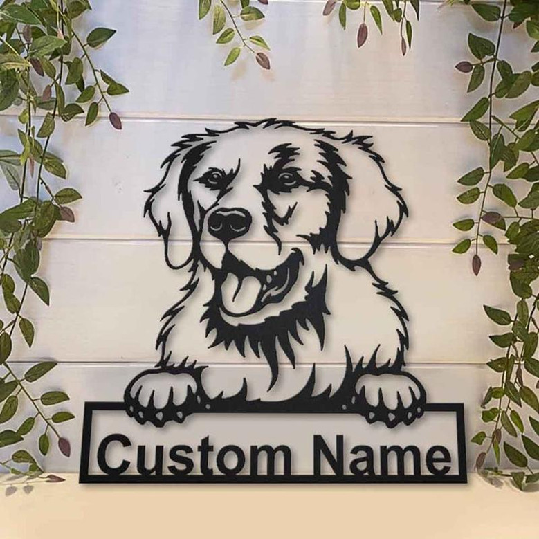 Personalized Kuvasz Dog Metal Sign Art | Custom Kuvasz Dog Metal Sign | Birthday Gift | Animal Funny | Father&#39;s Day Gift