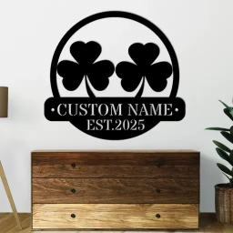 Custom ST Patrick's Metal Signs