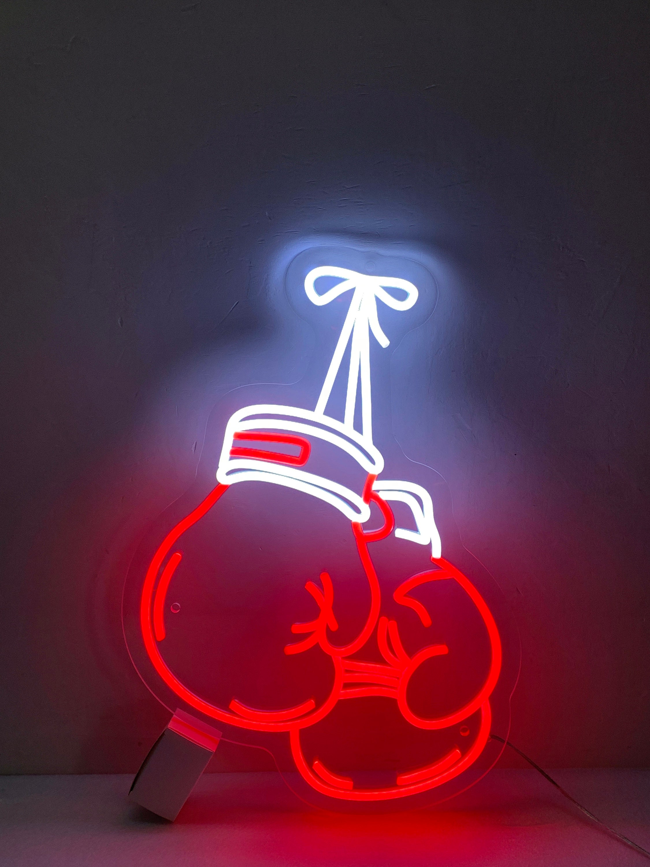 Boxing Gloves Neon Sign, Boxing Neon Sign, Boxing Gloves Sign, Boxers Gift, Sport Room Bedroom Wall Decor