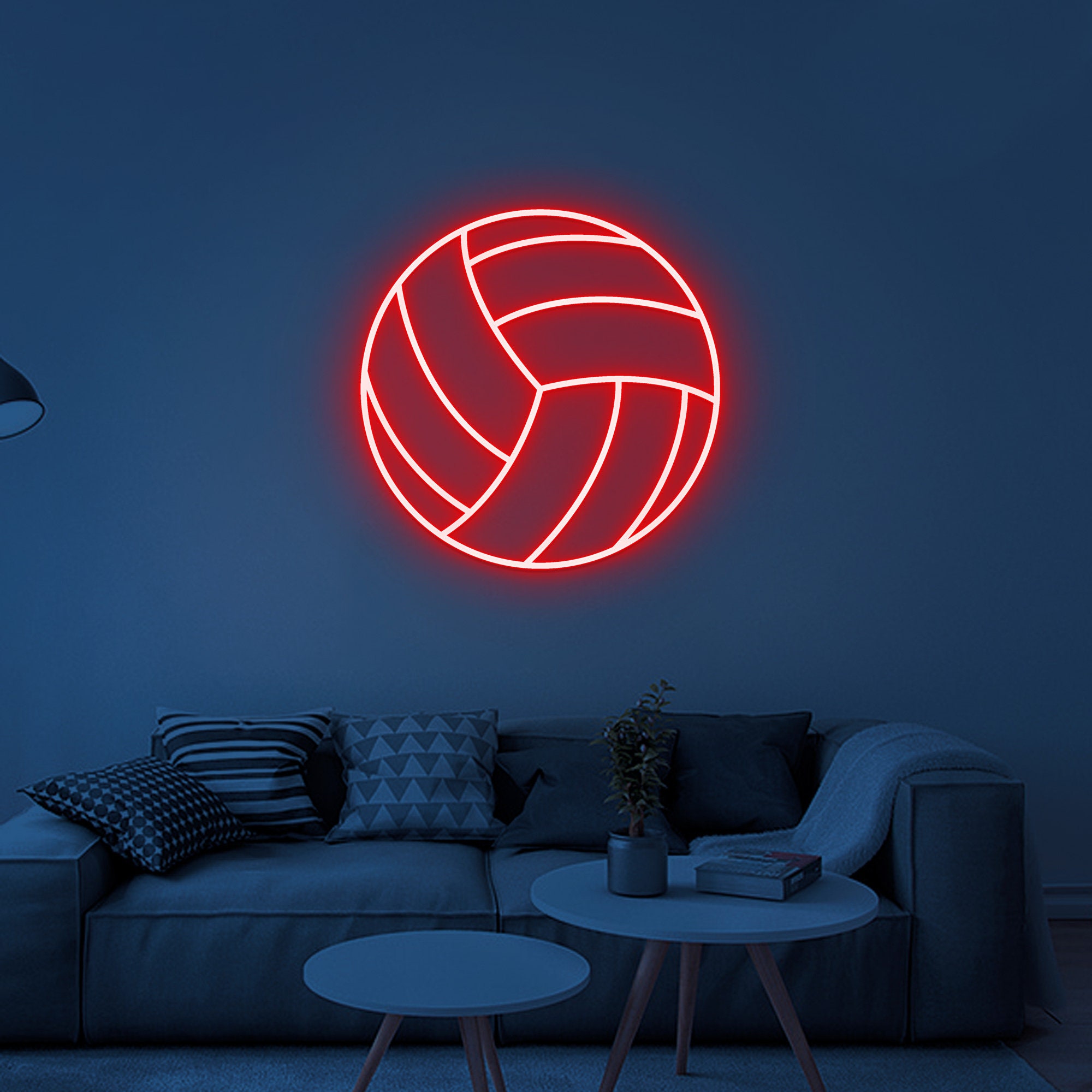 Volleyball Neon Sign, Volleyball Room Decor, Volleyball Gifts for Kids, Personalized Christmas Gifts