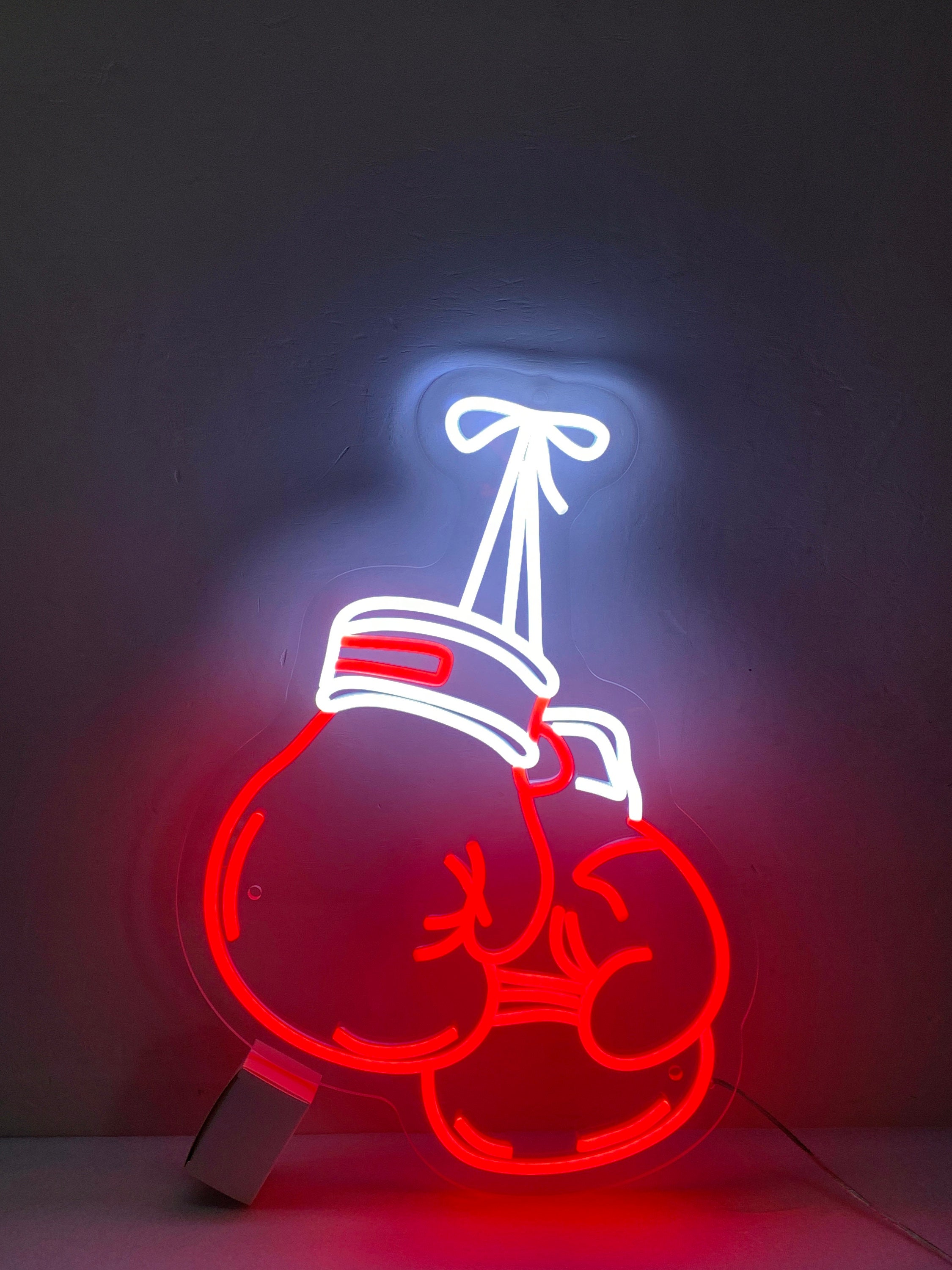 Boxing Gloves Neon Sign, Boxing Neon Sign, Boxing Gloves Sign, Boxers Gift, Sport Room Bedroom Wall Decor
