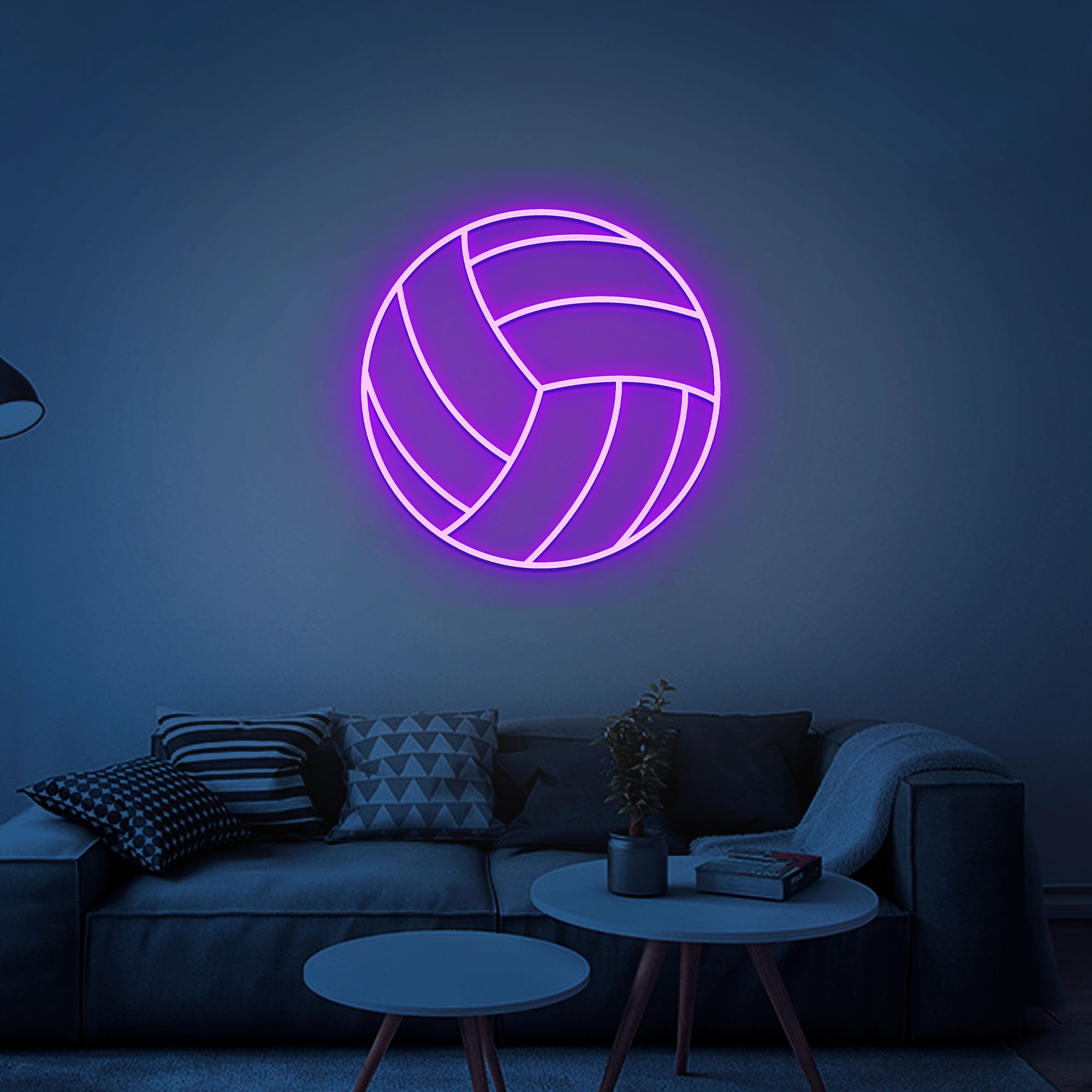 Volleyball Neon Sign, Volleyball Room Decor, Volleyball Gifts for Kids, Personalized Christmas Gifts