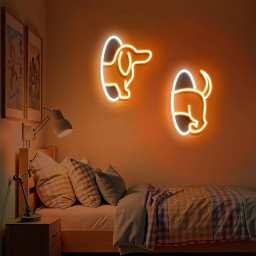Dachshund Dog Neon Sign Funny Dog Gift for Pet Lover Gift for Him Gift for Her Home Decor for Dog Lover Kids Rooms Birthday Gift for Kid