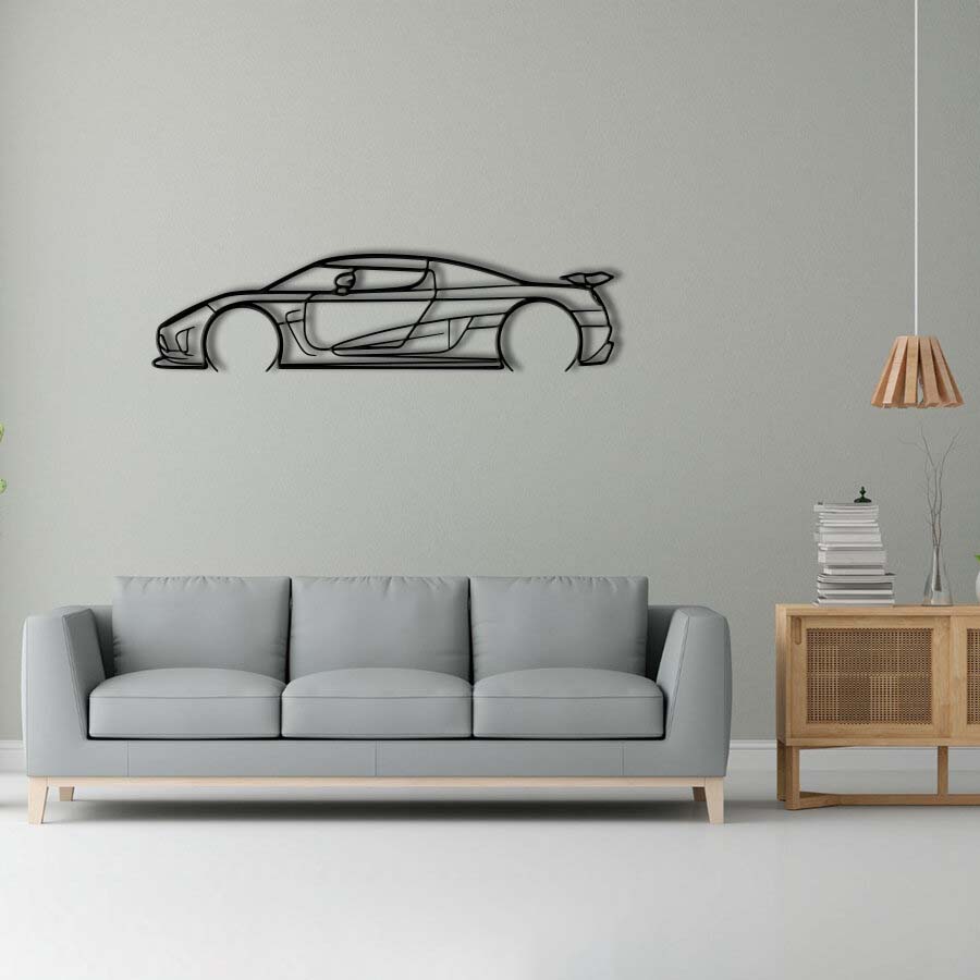 Koenigsegg Agera R Raised Steel Wall Art