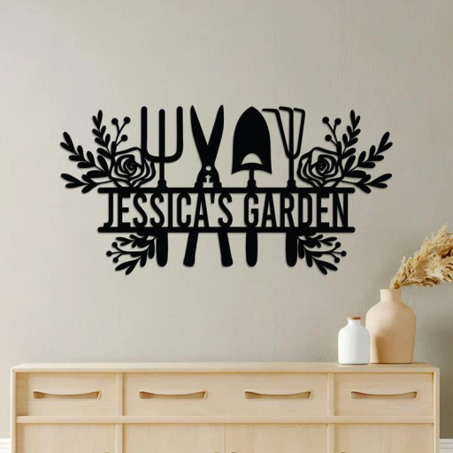 Kitchen metal signs