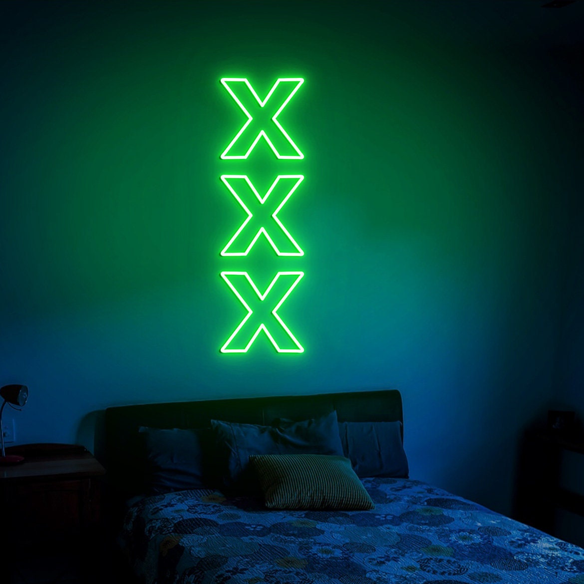 XXX Sign, XXX Led Neon Sign, Sexy Bedroom Wall Decor, Custom Neon Sign, Neon Adults Only Sign, Sex Neon Sign
