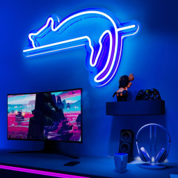 Cute Cat Neon Sign|Kid Room Wall Light|Handmade LED Neon| Children room decoration|Cat Wall custom neon decor|Gifts for kids