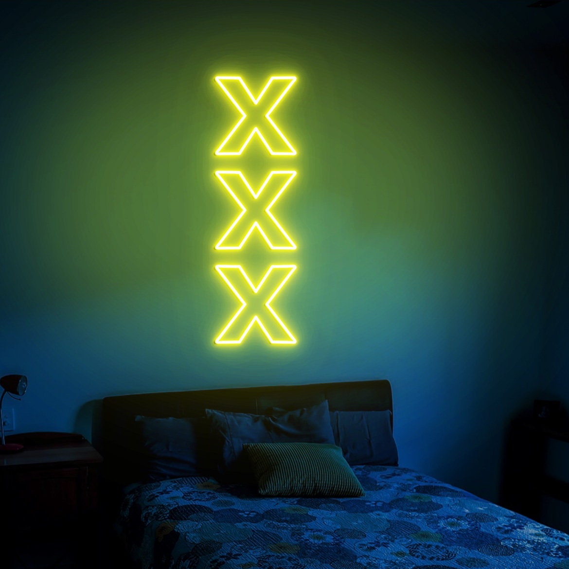 XXX Sign, XXX Led Neon Sign, Sexy Bedroom Wall Decor, Custom Neon Sign, Neon Adults Only Sign, Sex Neon Sign