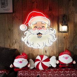 Christmas Santa Clause Neon Sign Merry Christmas Neon Sign Christmas Tree Decor Sign Custom Neon Sign Christmas Gifts Holiday Neon Sign