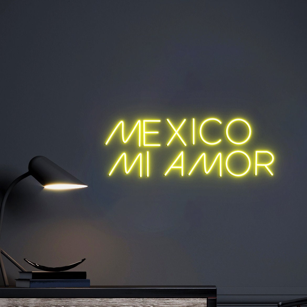 Mexico Mi Amor, Neon Light Signs, Mexican Neon Sign, Mexican Wall Decoration, Mexican Led Sign