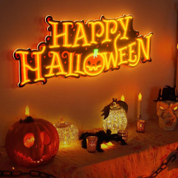 Happy Halloween UV Neon Sign,BOO'D Neon Sign, Halloween Party Sign,Halloween sign, Halloween Decor, Personalized Gift,Halloween Decoration