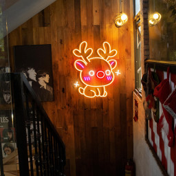 Christmas Reindeer Neon Sign Merry Christmas Neon Sign Christmas Tree Decor Sign Custom Neon Sign Christmas Gifts Holiday Neon Sign