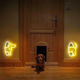 Dachshund Dog Neon Sign Funny Dog Gift for Pet Lover Gift for Him Gift for Her Home Decor for Dog Lover Kids Rooms Birthday Gift for Kid