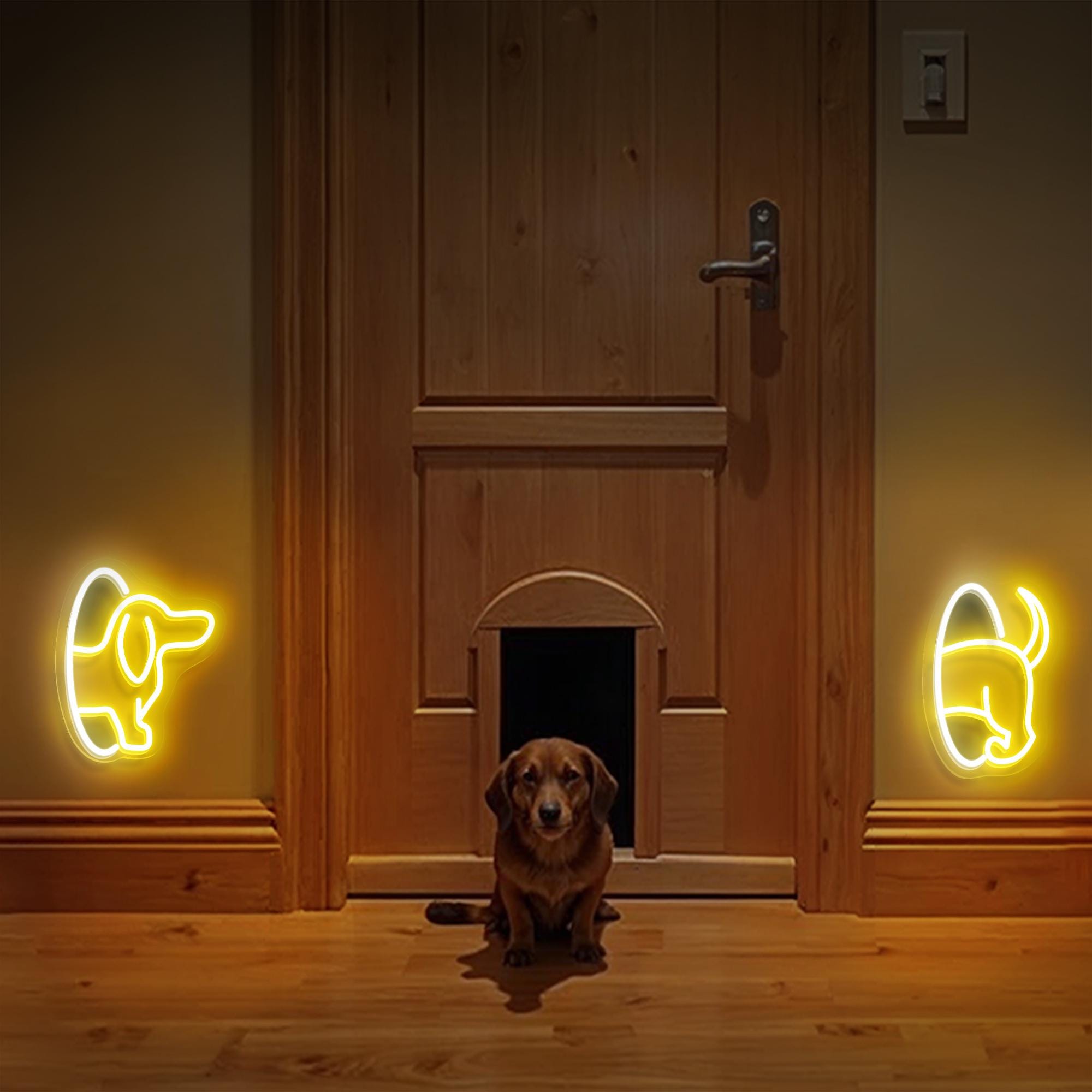 Dachshund Dog Neon Sign Funny Dog Gift for Pet Lover Gift for Him Gift for Her Home Decor for Dog Lover Kids Rooms Birthday Gift for Kid