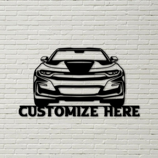 Car metal signs