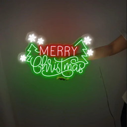Merry Christmas Trees Neon Sign Gifts, Merry Christmas Neon Sign, Trees Neon Sign, Gift For Family, Christmas Neon Sign Gifts.