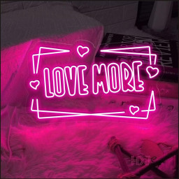 Love More Neon Sign, Love Valentines Neon, Valentine's Day Neon Sign, Valentines Day Gifts Neon Sign, Valentine Neon, Happy Valentines Day