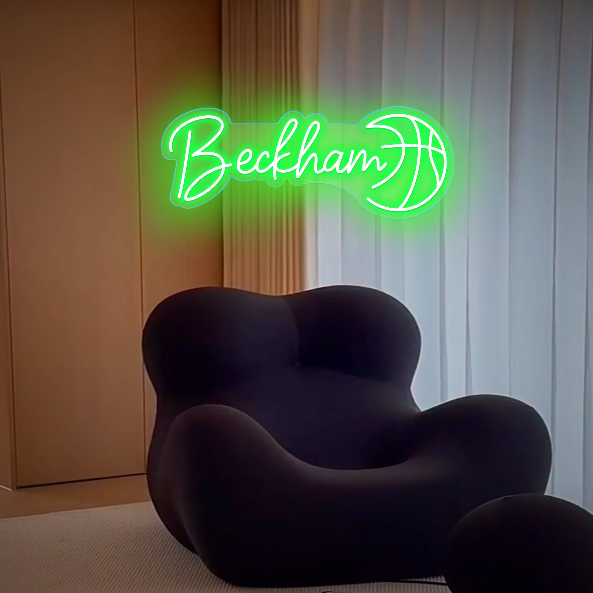 Teenage boy gifts basketball neon sign/ Neon name Sign/ Child gift boy/ Personalized basketball/ Basketball gifts for boy