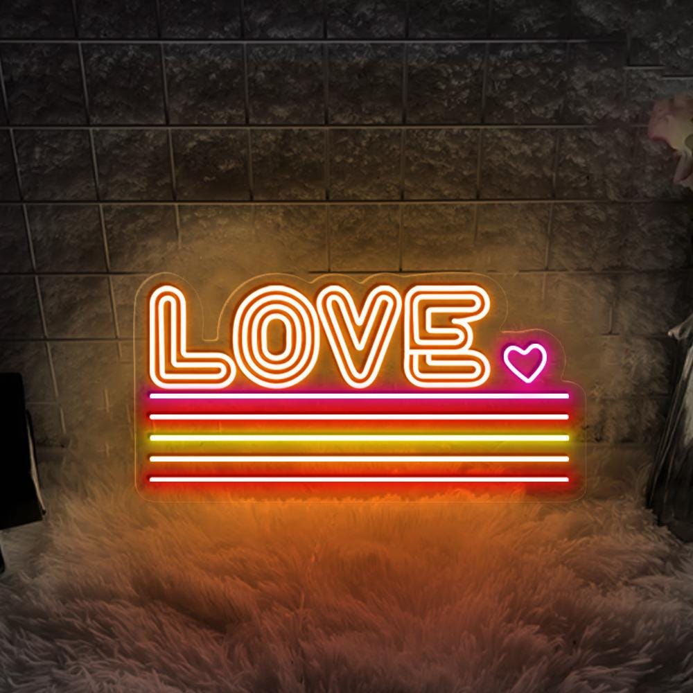 Love Valentines Day Neon Sign Gift, Valentines Day Neon For Woman, Cute Valentine Neon, Valentines Day Gifts Neon Sign, Happy Valentines Day