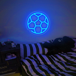 Soccer Neon Sign, Nursery Decor, Personalized Neon Sign, Personalized Name Neon Sign, Neon Name Sign, Kids Name Sign, Soccer Gift