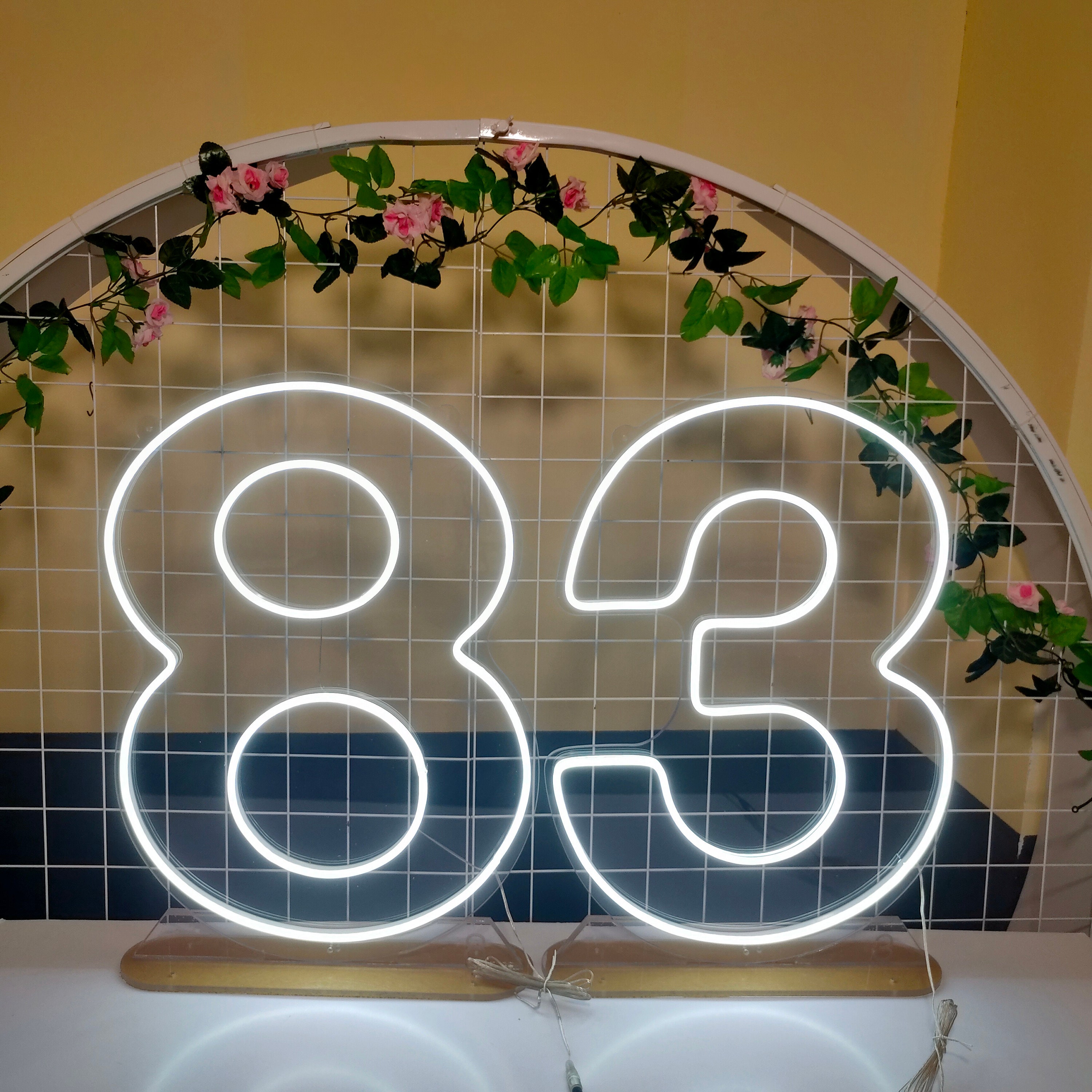 21 Neon Signs,Neon Sign Custom, Twenty One Birthday Decor ,Digital neon lights ,Birthday party event decoration , Room Wall Decoration