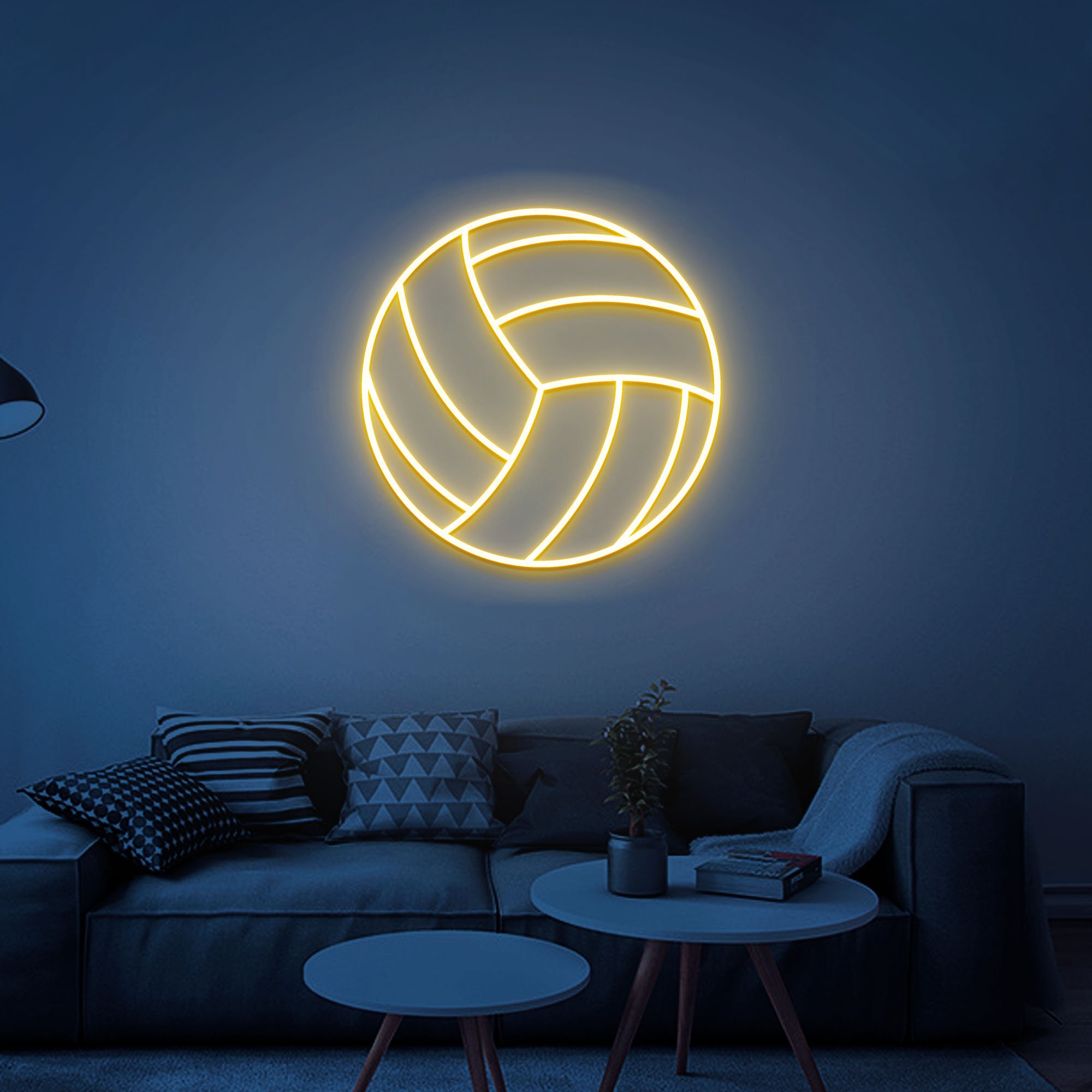 Volleyball Neon Sign, Volleyball Room Decor, Volleyball Gifts for Kids, Personalized Christmas Gifts