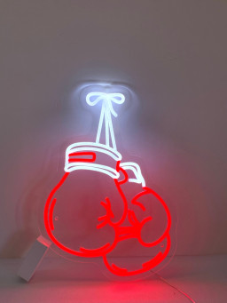 Boxing Gloves Neon Sign, Boxing Neon Sign, Boxing Gloves Sign, Boxers Gift, Sport Room Bedroom Wall Decor