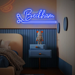 Hockey Name Neon Sign,Custom hockey name neon sign,Custom Personalized Name Sign, Custom Neon Name Sign,Custom Kids Name Sign, Hockey Gift