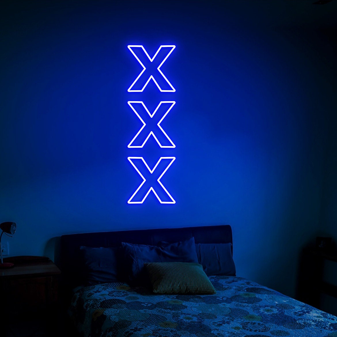XXX Sign, XXX Led Neon Sign, Sexy Bedroom Wall Decor, Custom Neon Sign, Neon Adults Only Sign, Sex Neon Sign