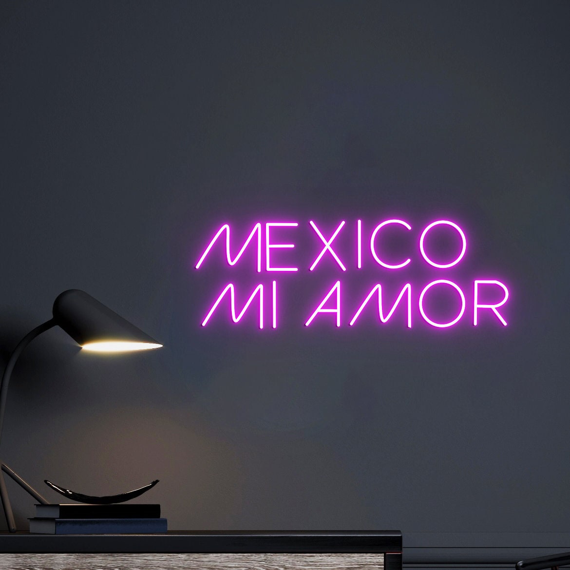 Mexico Mi Amor, Neon Light Signs, Mexican Neon Sign, Mexican Wall Decoration, Mexican Led Sign