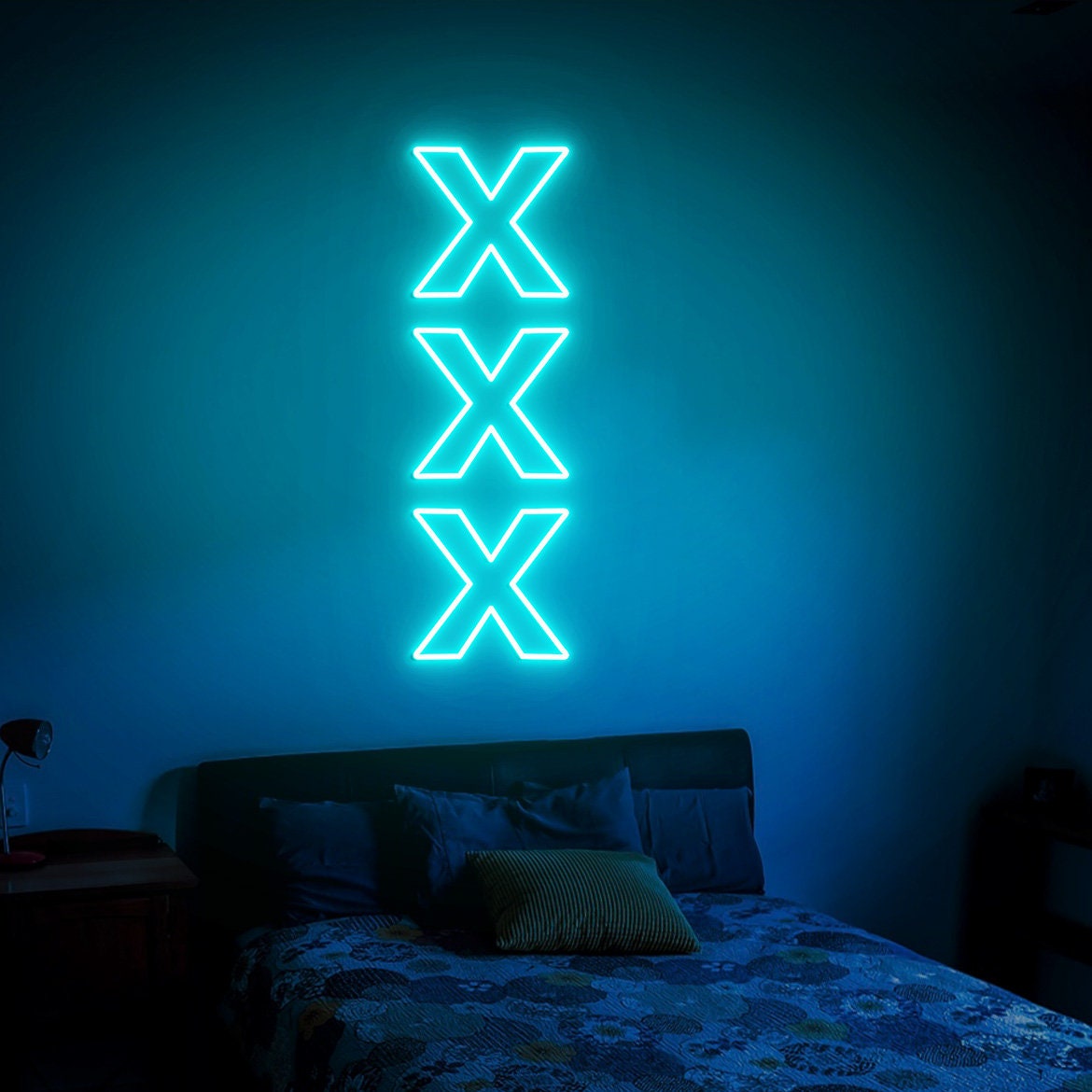 XXX Sign, XXX Led Neon Sign, Sexy Bedroom Wall Decor, Custom Neon Sign, Neon Adults Only Sign, Sex Neon Sign
