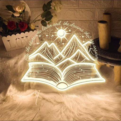 Reading neon signs