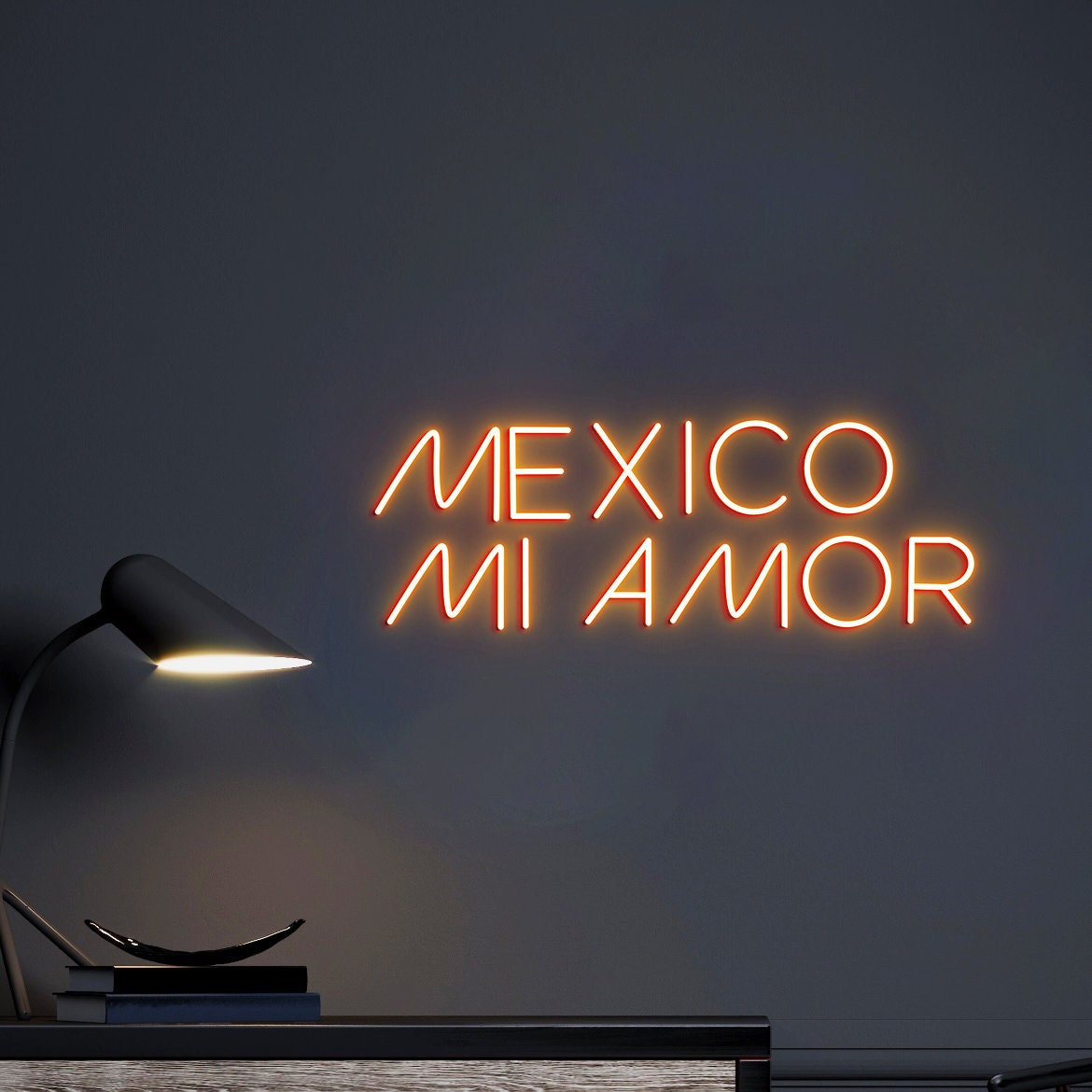 Mexico Mi Amor, Neon Light Signs, Mexican Neon Sign, Mexican Wall Decoration, Mexican Led Sign