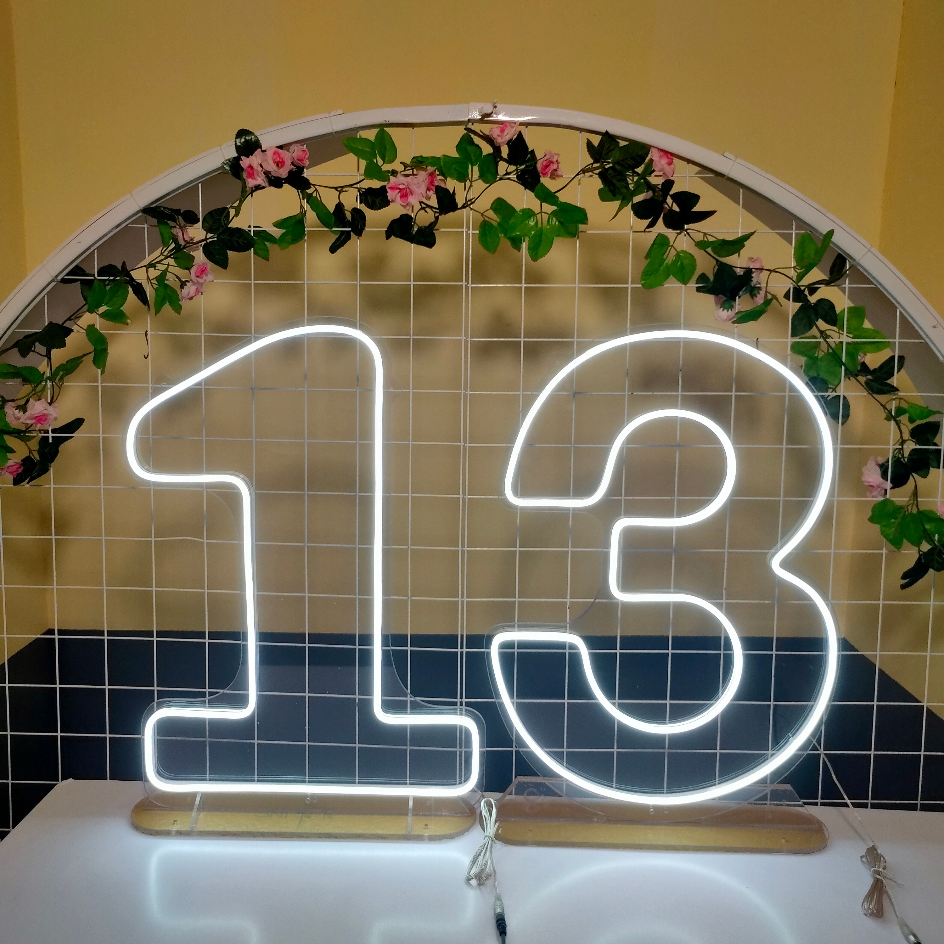 21 Neon Signs,Neon Sign Custom, Twenty One Birthday Decor ,Digital neon lights ,Birthday party event decoration , Room Wall Decoration